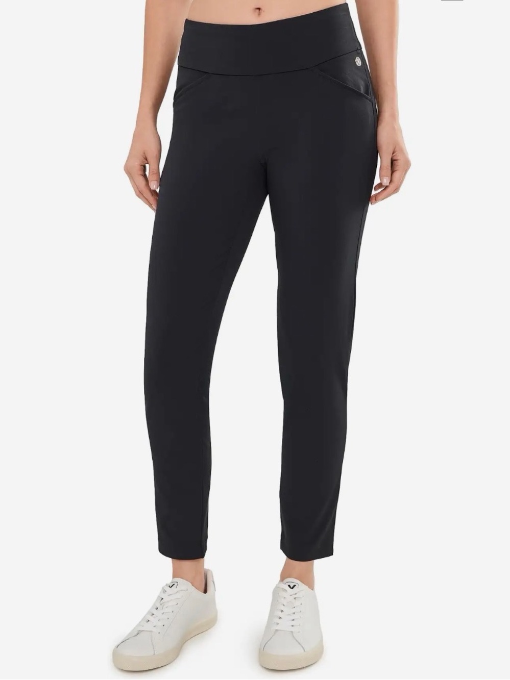 Lilly Pulitzer Black Luxletic Corso Pant UPF 50